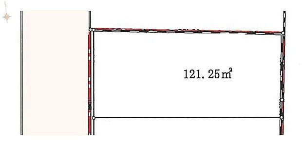 西道路の敷地、プラン作成承ります