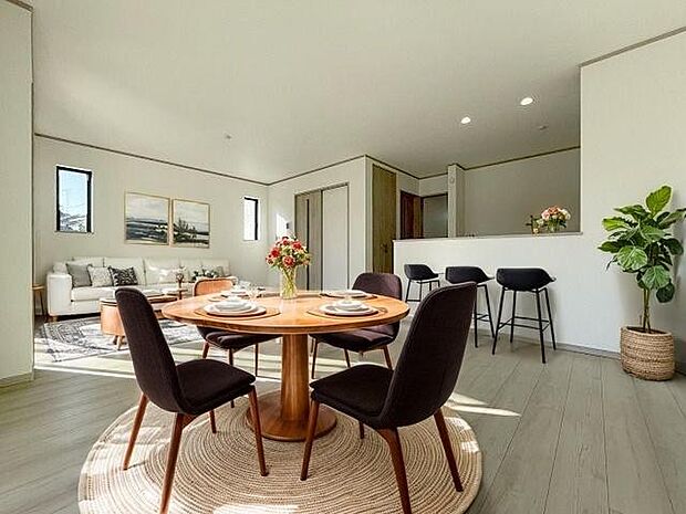 本画像はCGで作成しており、実際に現地に家具は置かれておりません。また、価格に家具は含まれておりません。