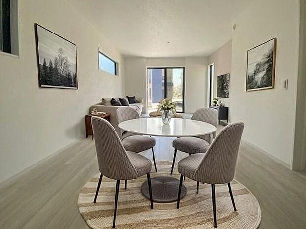 本画像はCGで作成しており、実際に現地に家具は置かれておりません。また、価格に家具は含まれておりません。 