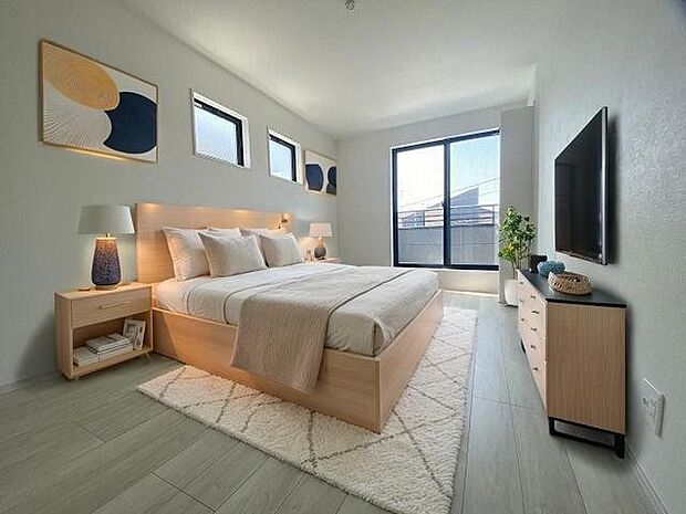 本画像はCGで作成しており、実際に現地に家具は置かれておりません。また、価格に家具は含まれておりません。