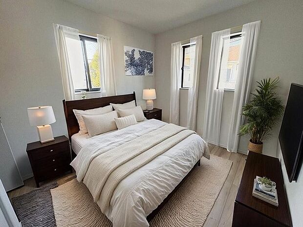 本画像はCGで作成しており、実際に現地に家具は置かれておりません。また、価格に家具は含まれておりません。 