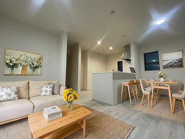 本画像はCGで作成しており、実際に現地に家具は置かれておりません。また、価格に家具は含まれておりません。 