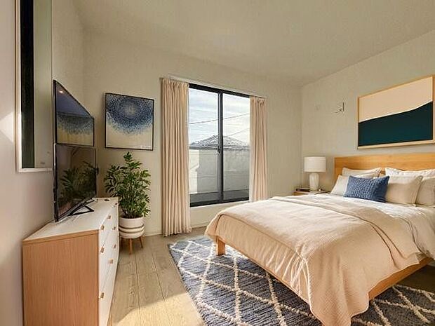 本画像はCGで作成しており、実際に現地に家具は置かれておりません。また、価格に家具は含まれておりません。 