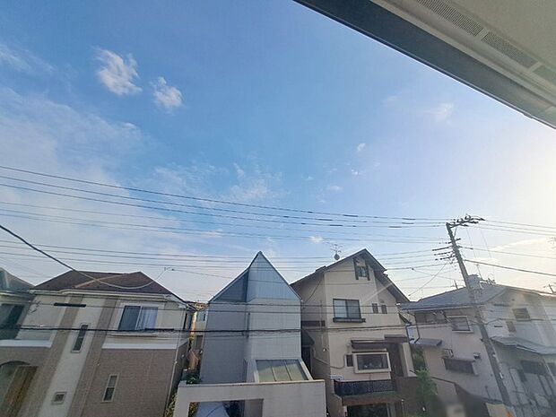 窓からの眺望です。実際に現地で眺望もご確認ください。 