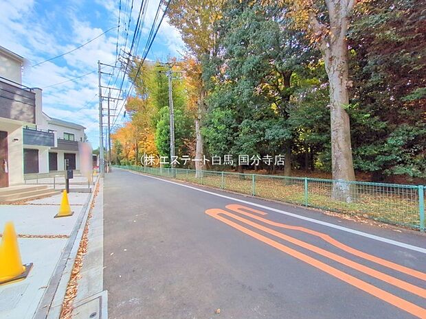 自然に恵まれた豊かな緑と美しいロケーションが特徴です。穏やかな暮らしやリラックスした健康的な生活が送れそう。日々の喧騒から離れ、自然に囲まれた癒しの場所はいかがでしょうか。