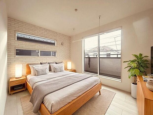 本画像はCGで作成しており、実際に現地に家具は置かれておりません。また、価格に家具は含まれておりません。 