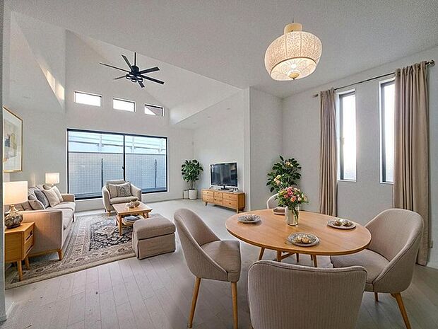 本画像はCGで作成しており、実際に現地に家具は置かれておりません。また、価格に家具は含まれておりません。