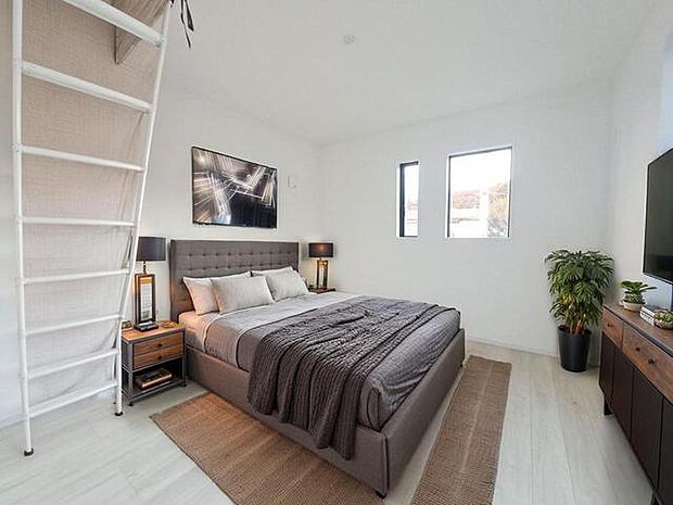 本画像はCGで作成しており、実際に現地に家具は置かれておりません。また、価格に家具は含まれておりません。 