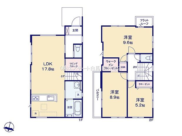 使いやすい3LDKの間取り