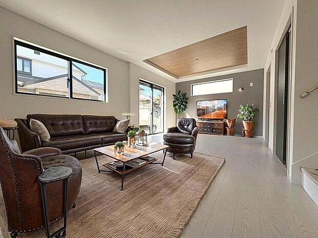 本画像はCGで作成しており、実際に現地に家具は置かれておりません。また、価格に家具は含まれておりません。 