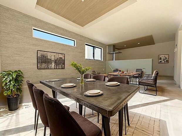 本画像はCGで作成しており、実際に現地に家具は置かれておりません。また、価格に家具は含まれておりません。