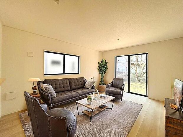 本画像はCGで作成しており、実際に現地に家具は置かれておりません。また、価格に家具は含まれておりません。