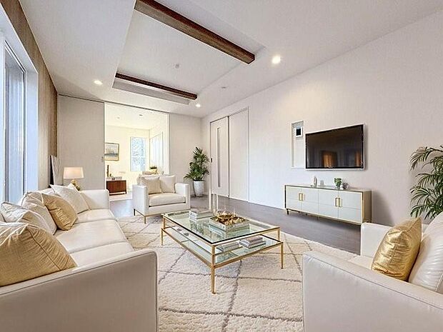 本画像はCGで作成しており、実際に現地に家具は置かれておりません。また、価格に家具は含まれておりません。