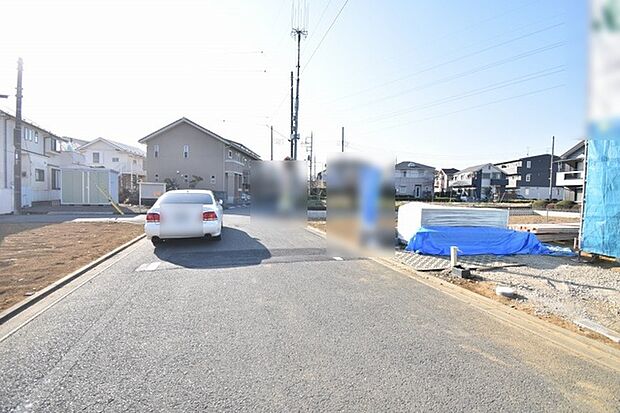 安心して暮らすことのできる住宅街。 住宅地の道路は一般に交通量が少なく車などの騒音が少ないため、住民にとって静かな生活環境が提供されます。
