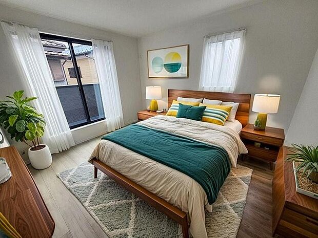 本画像はCGで作成しており、実際に現地に家具は置かれておりません。また、価格に家具は含まれておりません。 