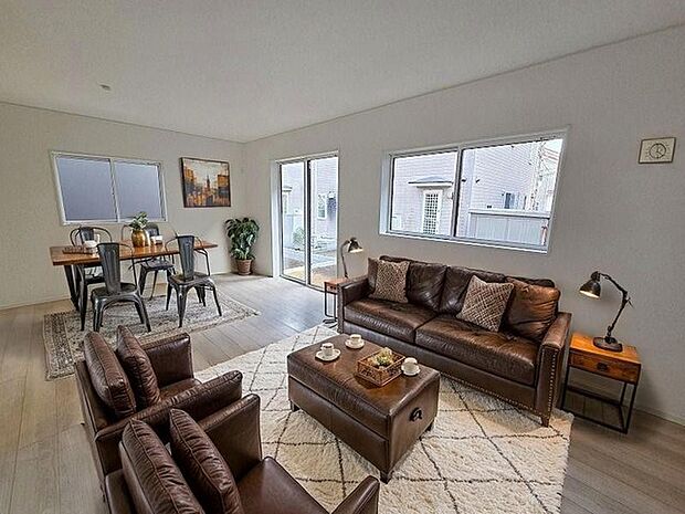 本画像はCGで作成しており、実際に現地に家具は置かれておりません。また、価格に家具は含まれておりません。