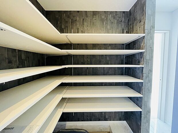 明るく広々とした玄関は、家に入る瞬間から心地よい居心地を感じさせます。シューズインクローゼットも完備して収納もタップリ。