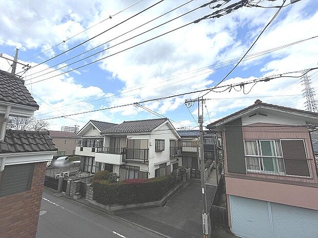 窓からの眺望です。実際に現地で眺望もご確認ください。 