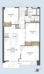 府中住吉町住宅 2号棟