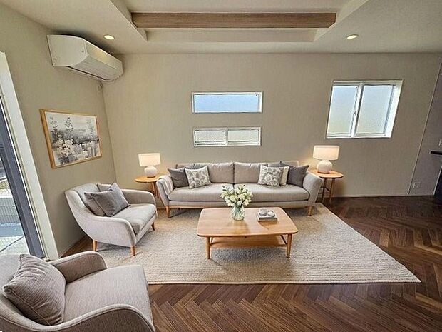 本画像はCGで作成しており、実際に現地に家具は置かれておりません。また、価格に家具は含まれておりません。