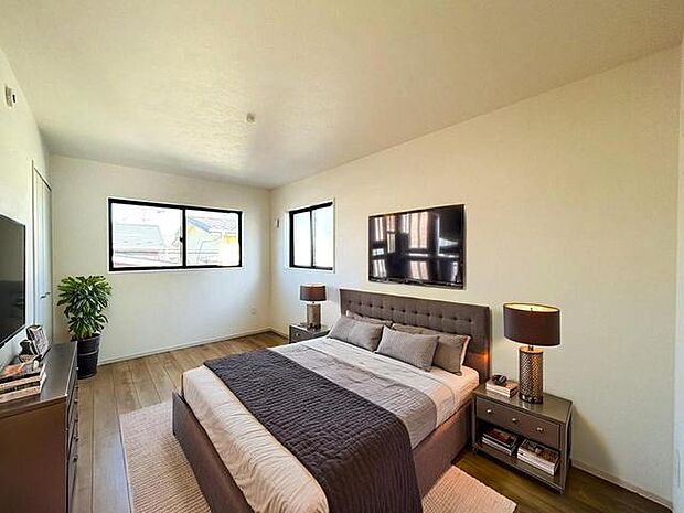 本画像はCGで作成しており、実際に現地に家具は置かれておりません。また、価格に家具は含まれておりません。 