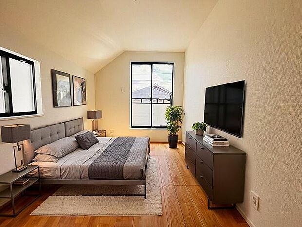 本画像はCGで作成しており、実際に現地に家具は置かれておりません。また、価格に家具は含まれておりません。 