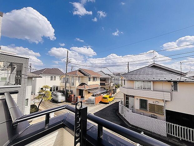 お家からの眺望です。開放感のある眺め。 