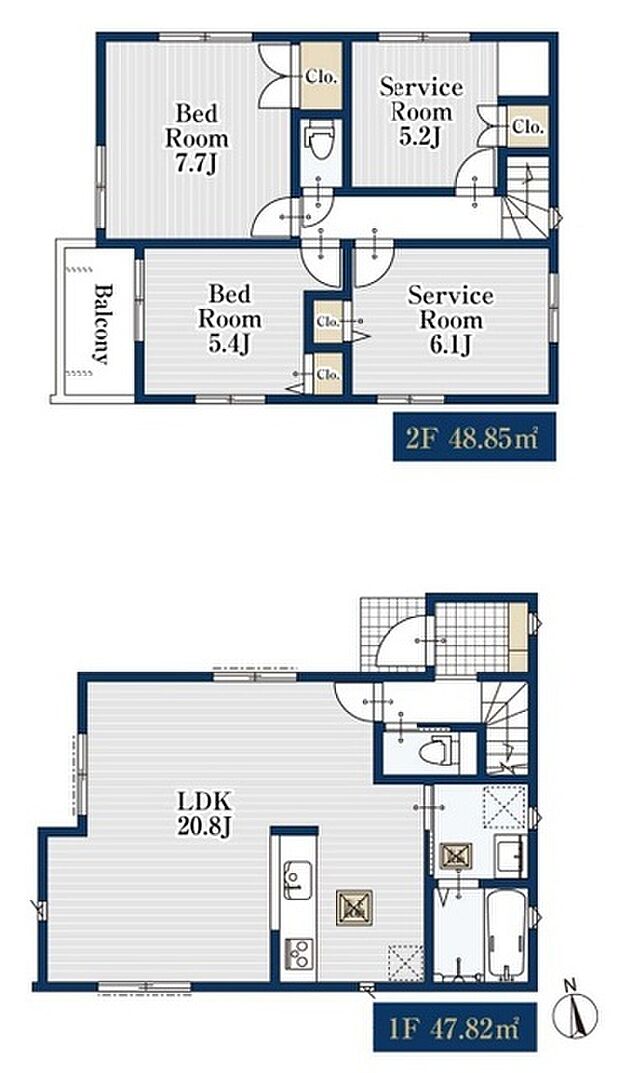 20帖をほこるリビングダイニング、家族が集まるお家のスポットとしてゆとりのある設計 