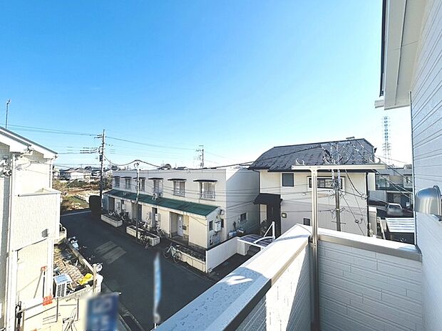 お家からの眺望です。開放感のある眺め。 