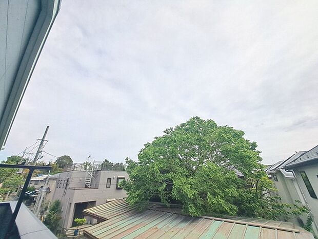 窓からの眺望です。実際に現地で眺望もご確認ください。