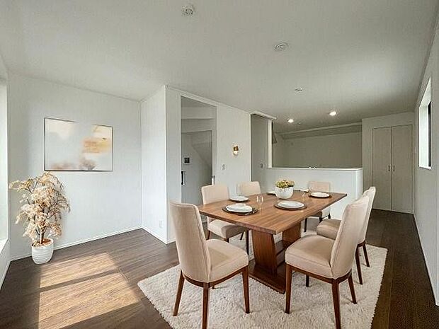 本画像はCGで作成しており、実際に現地に家具は置かれておりません。また、価格に家具は含まれておりません。 