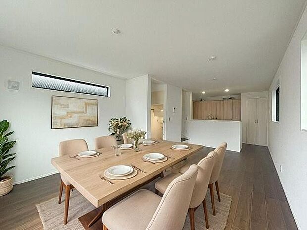 本画像はCGで作成しており、実際に現地に家具は置かれておりません。また、価格に家具は含まれておりません。 