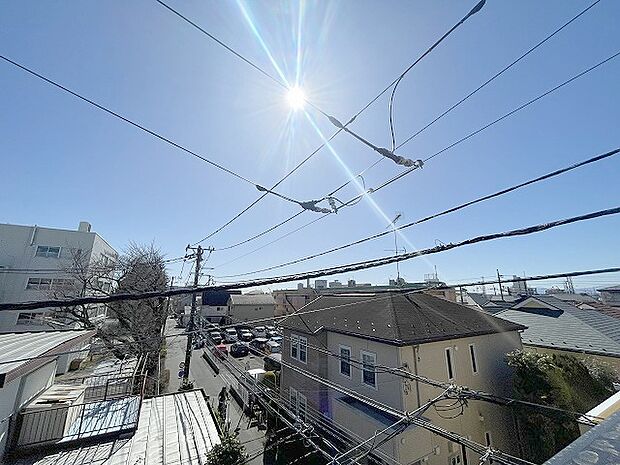 窓からの眺望です。実際に現地で眺望もご確認ください。