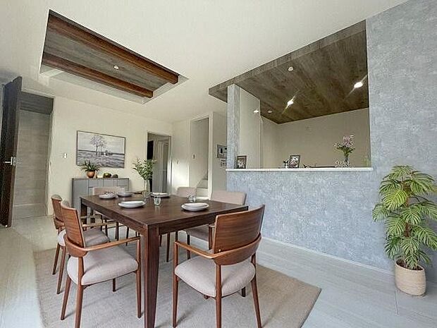 本画像はCGで作成しており、実際に現地に家具は置かれておりません。また、価格に家具は含まれておりません。