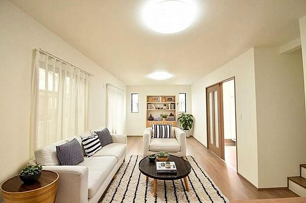 本画像はCGで作成しており、実際に現地に家具は置かれておりません。また、価格に家具は含まれておりません。