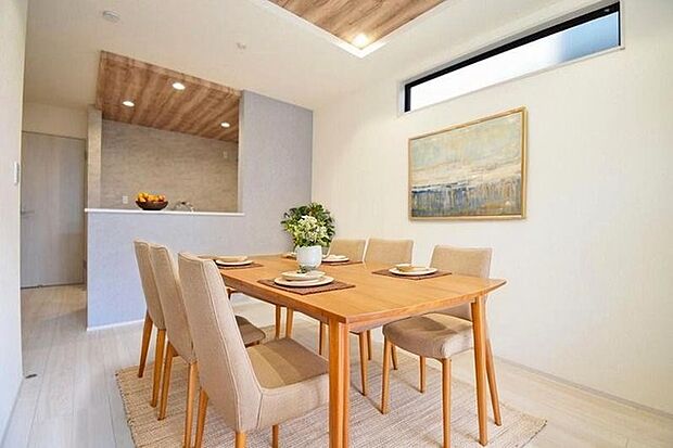 本画像はCGで作成しており、実際に現地に家具は置かれておりません。また、価格に家具は含まれておりません。