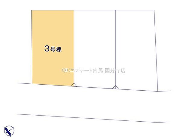 調布市柴崎2丁目 _3号棟_全体区画図画像_0871546