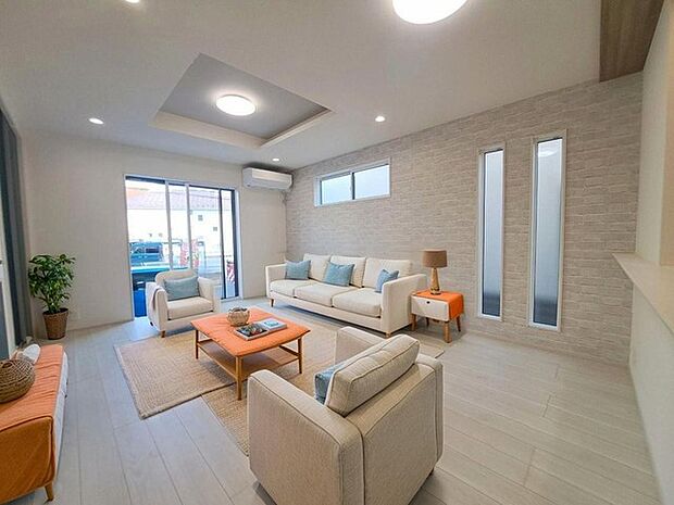 本画像はCGで作成しており、実際に現地に家具は置かれておりません。また、価格に家具は含まれておりません。 