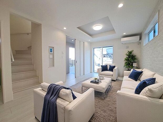 本画像はCGで作成しており、実際に現地に家具は置かれておりません。また、価格に家具は含まれておりません。