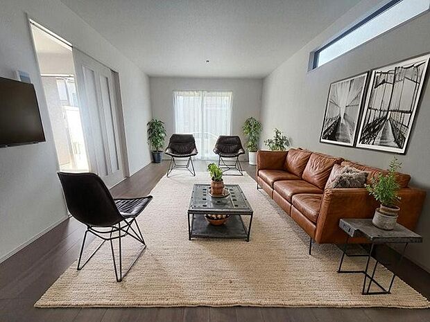 本画像はCGで作成しており、実際に現地に家具は置かれておりません。また、価格に家具は含まれておりません。