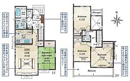 小平市大沼町6丁目　新築戸建　1号棟