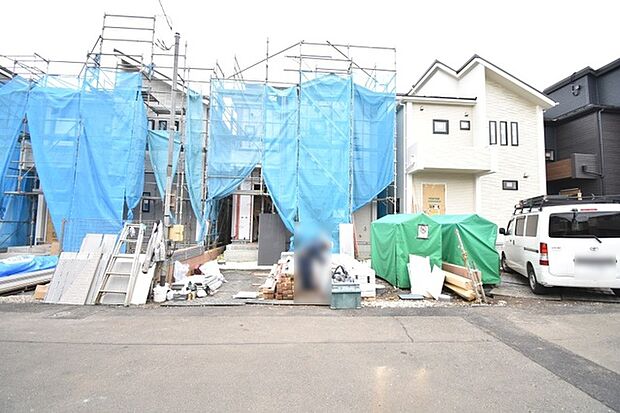 建物のモデルハウスのご見学予約もスタートしました。当日のご見学予約も大歓迎ですので、お気軽にお問合せください。