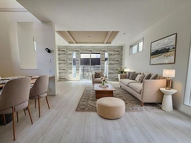 本画像はCGで作成しており、実際に現地に家具は置かれておりません。また、価格に家具は含まれておりません。