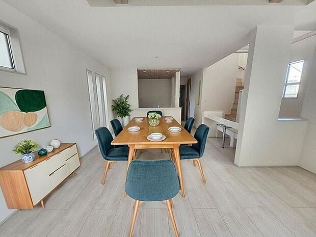 本画像はCGで作成しており、実際に現地に家具は置かれておりません。また、価格に家具は含まれておりません。