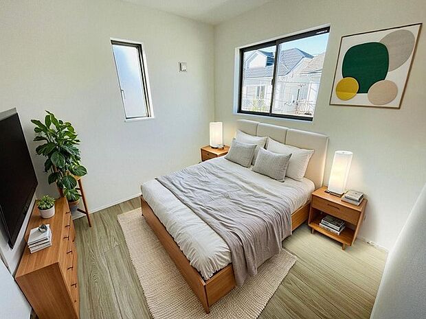 本画像はCGで作成しており、実際に現地に家具は置かれておりません。また、価格に家具は含まれておりません。 