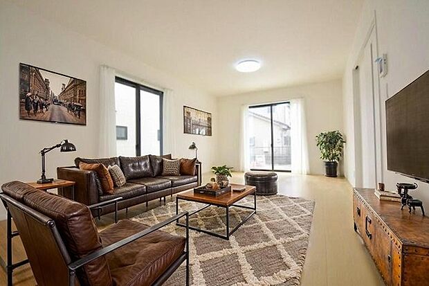 本画像はCGで作成しており、実際に現地に家具は置かれておりません。また、価格に家具は含まれておりません。