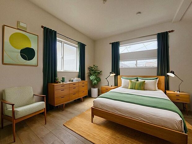 本画像はCGで作成しており、実際に現地に家具は置かれておりません。また、価格に家具は含まれておりません。