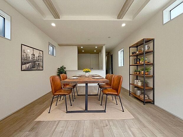 本画像はCGで作成しており、実際に現地に家具は置かれておりません。また、価格に家具は含まれておりません。