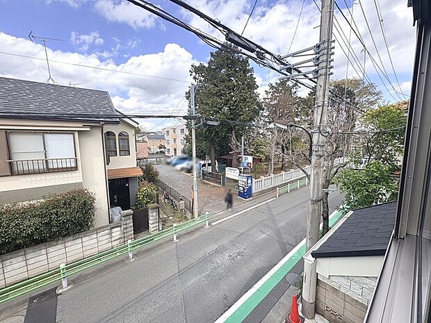 お家からの眺望です。開放感のある眺め。 
