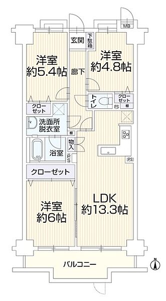 間取り：313004847689